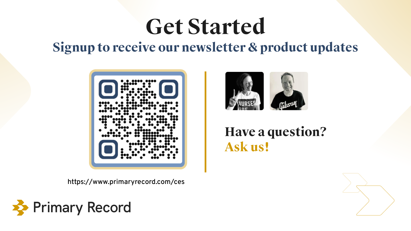 Get started: sign up for the newsletter and product updates